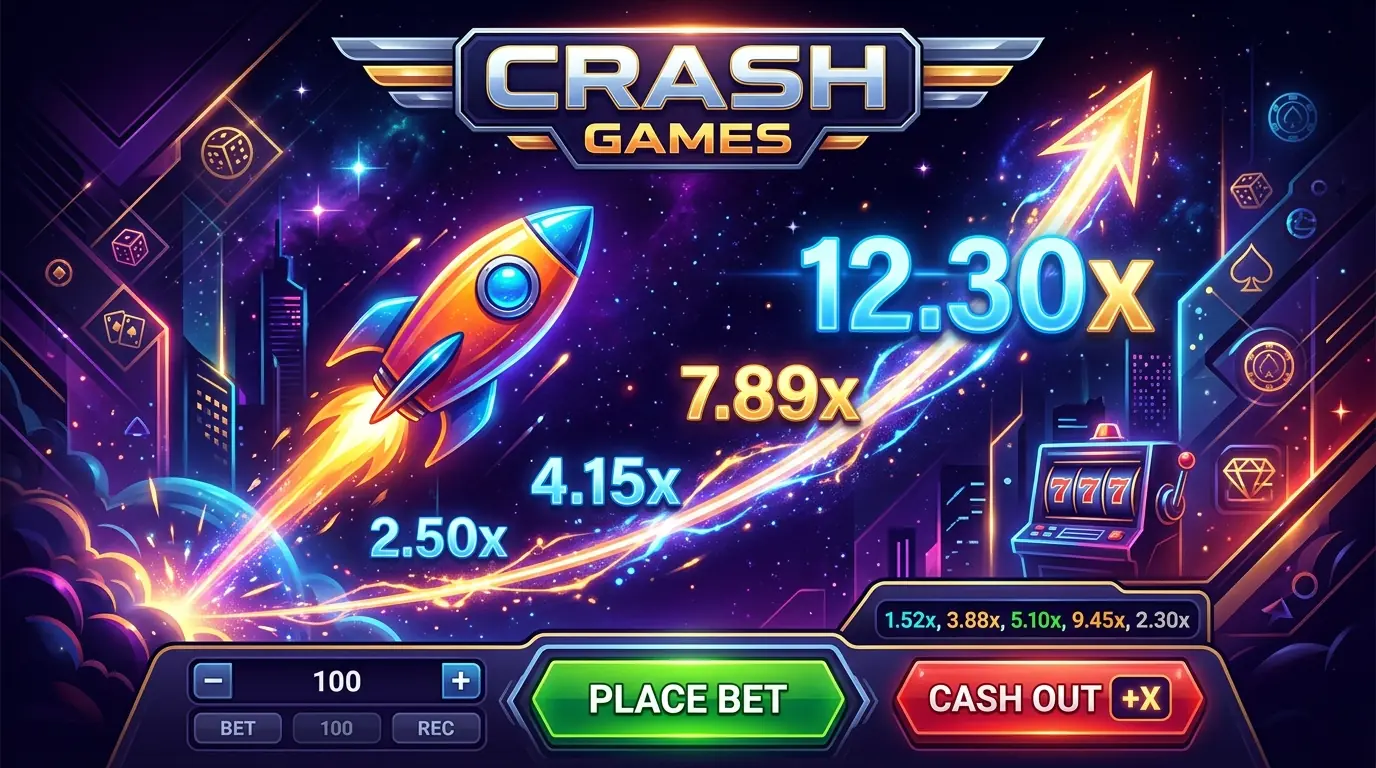Spil crashspil hos One casino